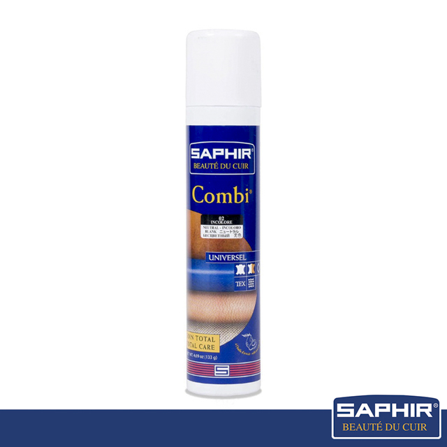 【SAPHIR莎菲爾】全效清潔噴霧-杏仁油配方，有效清潔、滋潤和防水，所有材質適用