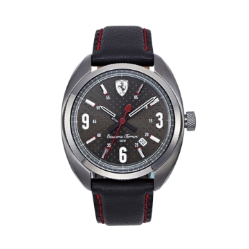 FERRARI Formula Sportiva經典黑面時尚腕錶/0830238