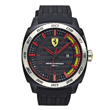 FERRARI Aerodinamico 狂速賽車大鏡面時尚腕錶/46mm/0830201
