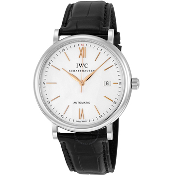 IWC 萬國錶 IW356517 柏濤菲諾 白面金針腕錶-40mm