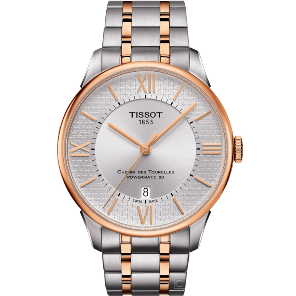 TISSOT 天梭杜魯爾瑞士特別款機械腕錶 T0994072203801