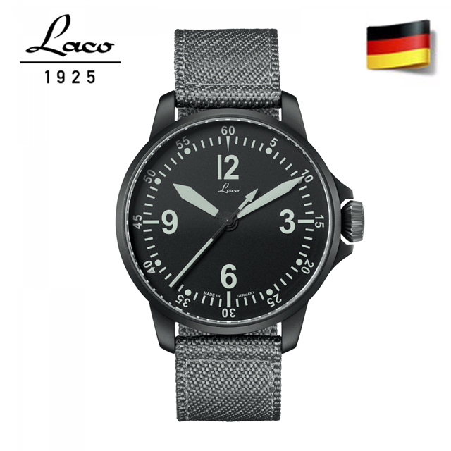 【Laco】朗坤 861907 BELL X-1 自動機械表 男錶 手錶 軍錶