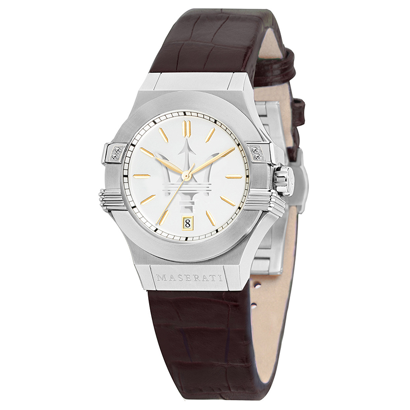 【MASERATI】瑪莎拉蒂 POTENZA系列 R8851108506 大三針時尚腕錶 皮帶 34mm