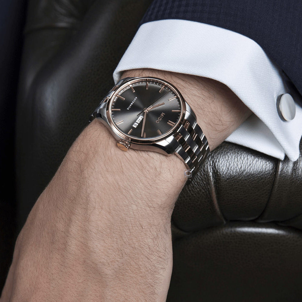 M0246302206100 MIDO美度錶 BELLUNA Gent系列時尚紳士腕錶