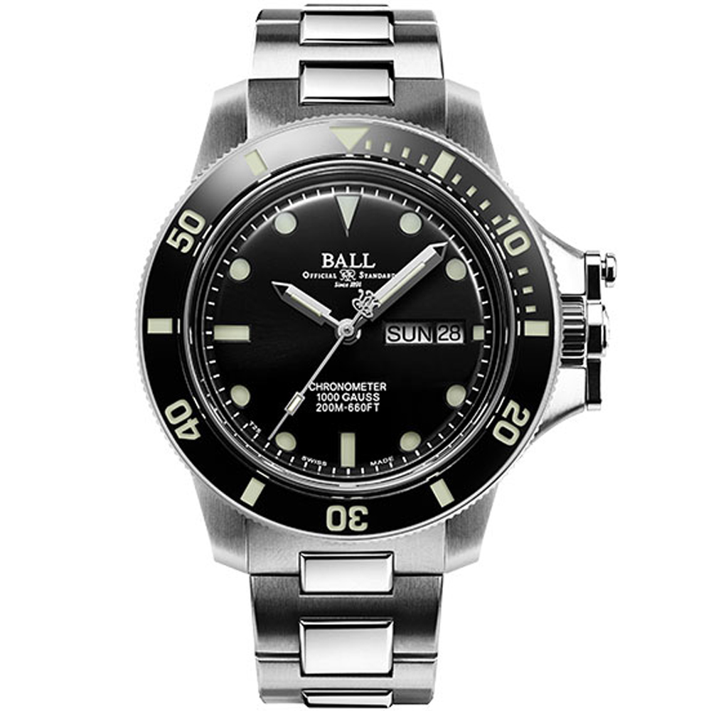 BALL 波爾錶 Engineer Hydrocarbon系列 瑞士天文臺機械錶 DM2118B-SCJ-BK