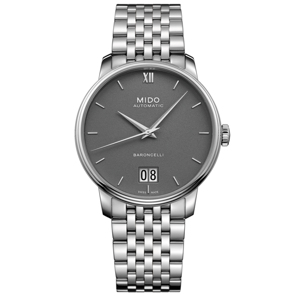 MIDO 美度 BARONCELLI永恆系列III 經典機械腕錶/40mm/M0274261108800