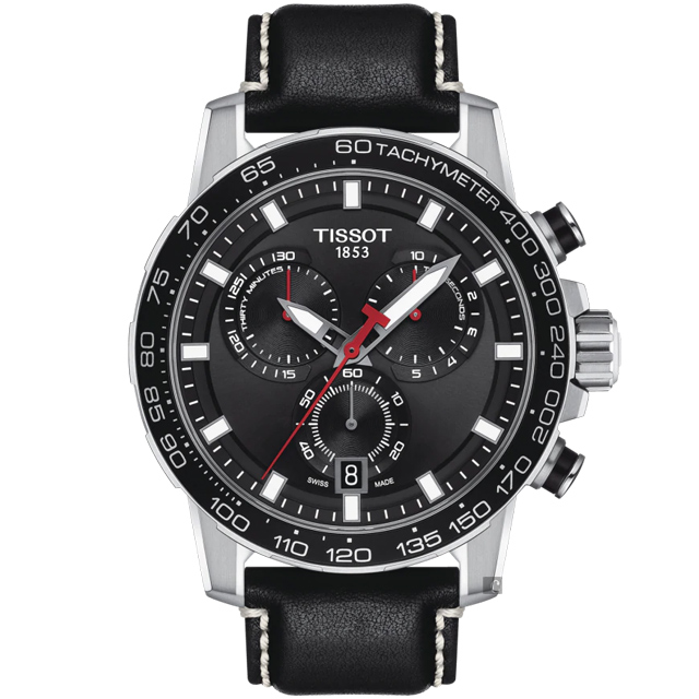 TISSOT天梭 Supersport 計時手錶-45.5mm T1256171605100