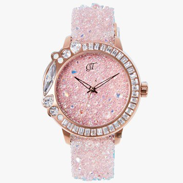 Galtiscopio迦堤 璀璨星鑽系列粉紅佳人手錶-40mm AU2RGS001SPLS