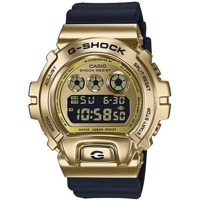 【CASIO 卡西歐】G-SHOCK 街頭嘻哈時尚電子手錶(GM-6900G-9)