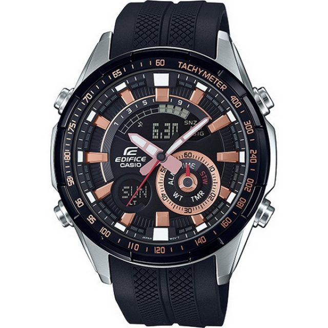 CASIO 卡西歐 EDIFICE 沉穩品味賽車風格時尚腕錶 ERA-600PB-1A