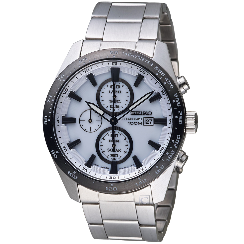 SEIKO Criteria勁速交鋒計時腕錶 V176-0AV0W SSC653P1