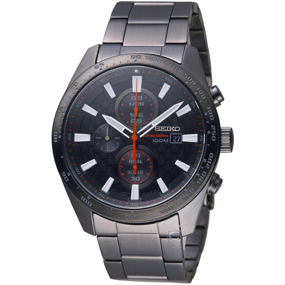 SEIKO Criteria勁速交鋒計時腕錶 V176-0AW0SD SSC657P1