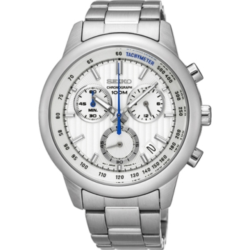 SEIKO CS線條時尚計時腕錶 /8T68-00A0S/SSB203P1
