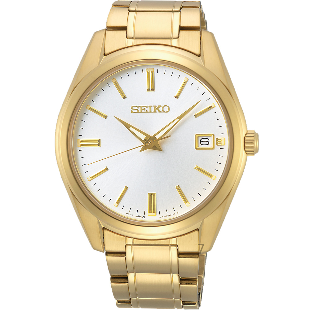 SEIKO精工經典簡約紳士腕錶 6N52-00A0K SUR314P1