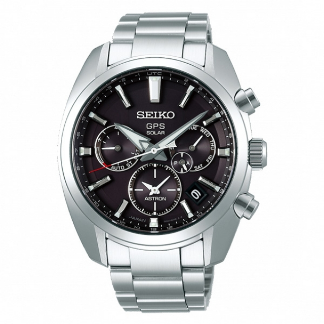 【SEIKO】精工 ASTRON GPS太陽能雙時區不鏽鋼錶款 SSH021J1@5X53-0AJ0D 42.7mm