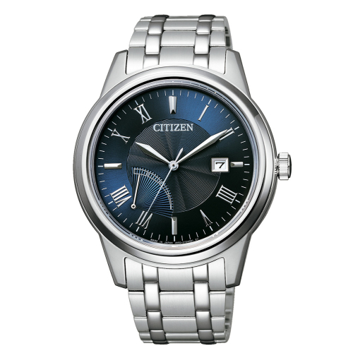 CITIZEN GENTS羅馬時尚光動能腕錶AW7001-98L