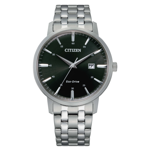 CITIZEN 質感簡約三針光動能時尚腕錶BM7460-88E