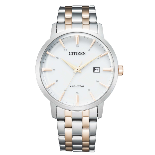 CITIZEN 質感簡約三針光動能時尚腕錶BM7466-81H