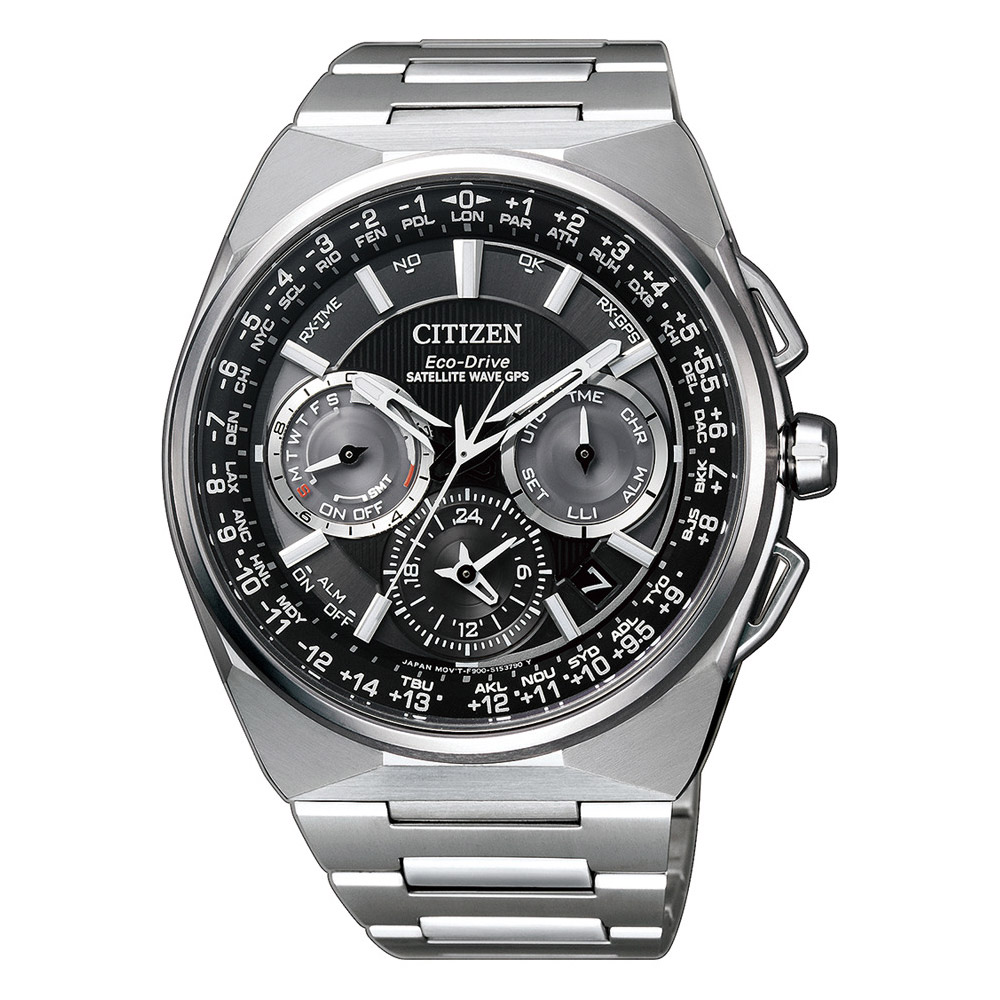 CITIZEN 極致準確GPS電波光動能腕錶/CC9009-81E
