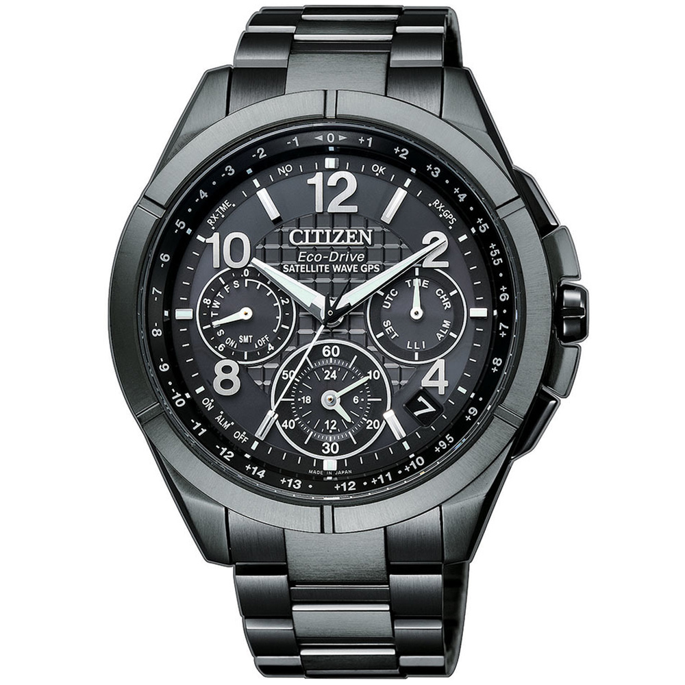 星辰 CITIZEN GPS衛星鈦金計時腕錶 CC9075-52F