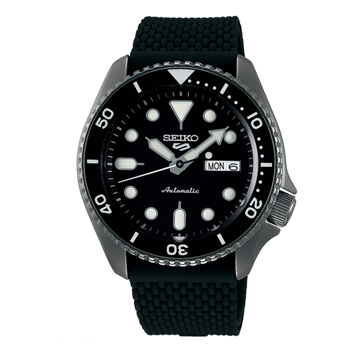 SEIKO 精工 PROSPEX 200米IP黑橡膠腕錶(SRPD65K2/4R36-07G0K)x42.5mm