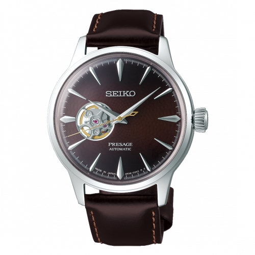 SEIKO PRESAGE開芯機械腕錶4R38-01N0R(SSA407J1)40.5mm