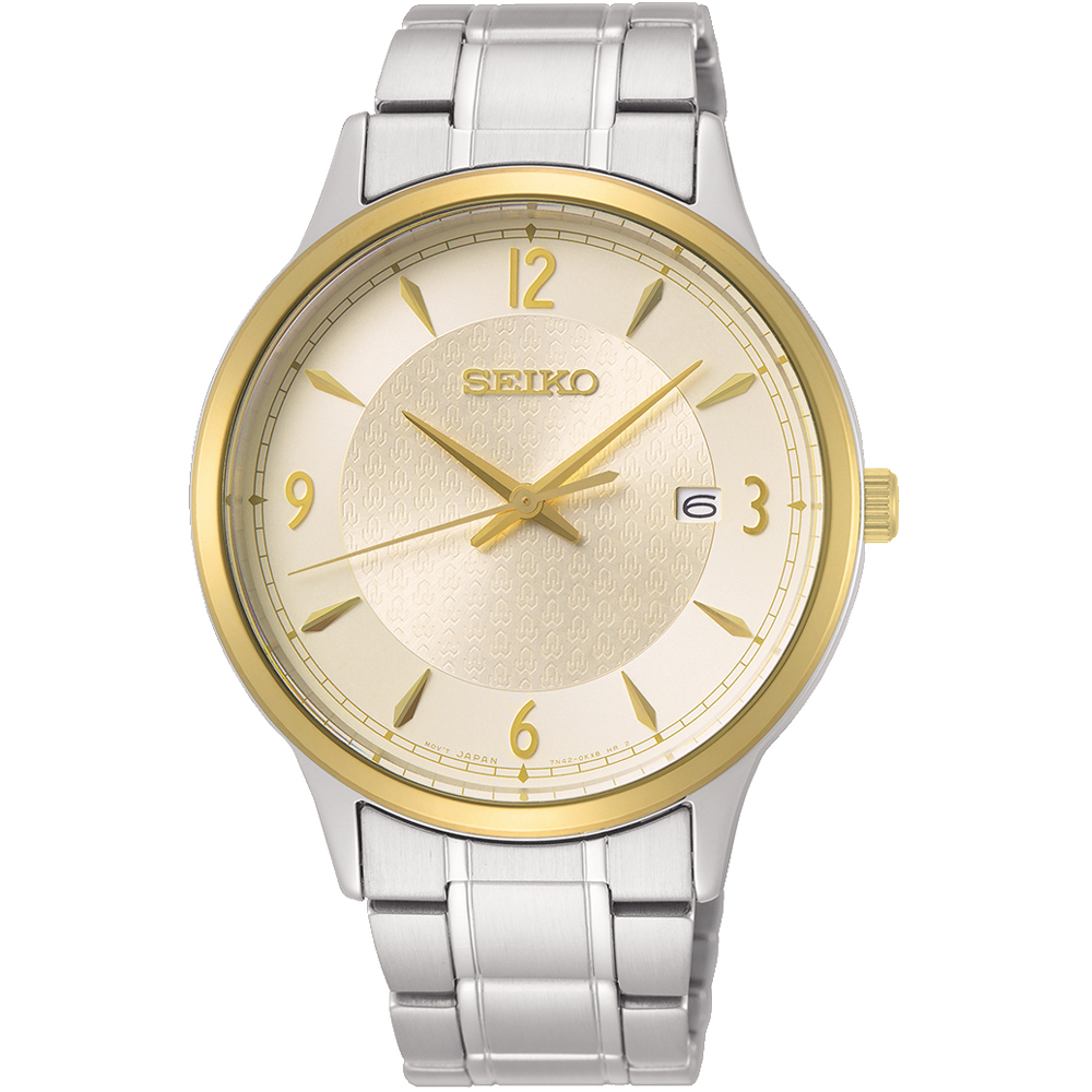 SEIKO 精工 CS系列50周年紀念腕錶/金X銀/40mm (7N42-0GJ0Y/SGEH92P1)