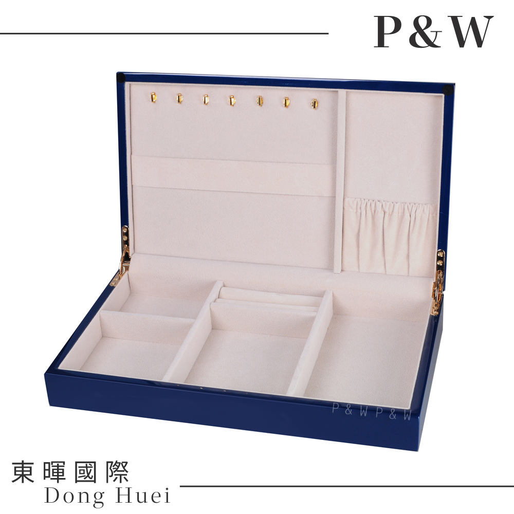 【P&W珠寶收藏盒】 【手工精品】 木質鋼琴烤漆 首飾盒