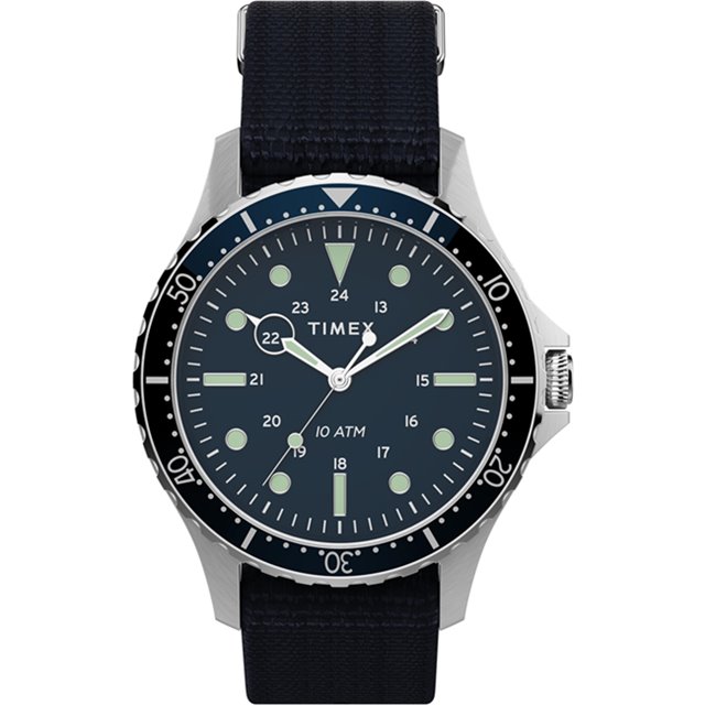 【TIMEX】天美時 復刻系列 簡約手錶 (藍 TXTW2T75400)