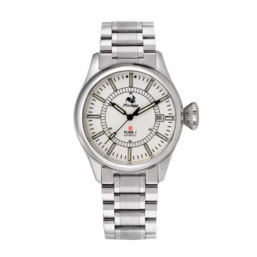 FLUNGO佛朗明哥萊特兄弟飛行者1號經典紀念腕錶(白)