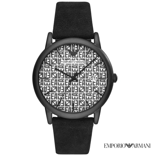 【EMPORIO ARMANI】品牌LOGO時尚手錶(AR11274)
