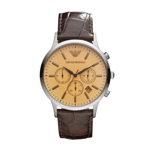 EMPORIO ARMANI時尚紳士計時腕錶43mm(AR2433)