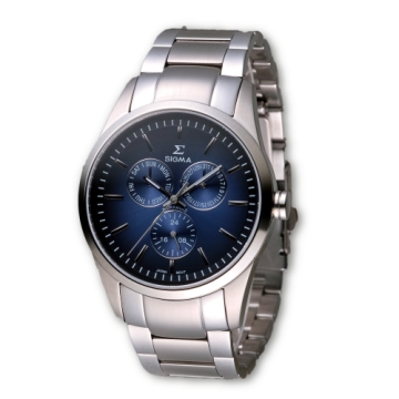 SIGMA 準確時刻藍寶石鏡面時尚腕錶/41mm/9815M-13