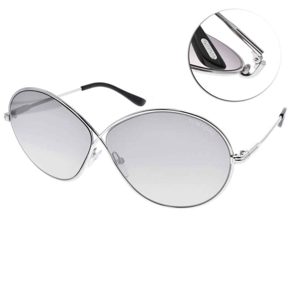 TOM FORD太陽眼鏡 歐美時尚金屬造型款(銀) #TOM0564 C18C