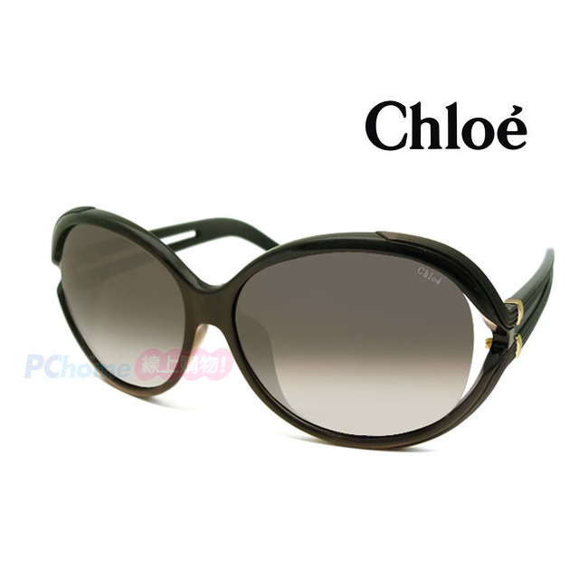 CHLOE Chloé 克羅埃 亞洲版時尚太陽眼鏡 CE674SA 001 黑框漸層灰鏡片 公司貨正品