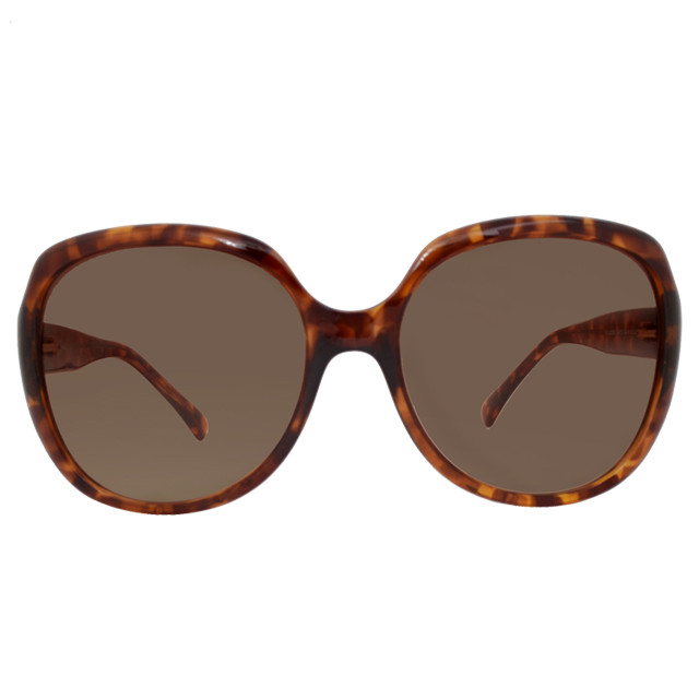 LOEWE 羅威簡約百搭款 街頭時尚大框太陽眼鏡(琥珀/金 SLW775-0744)