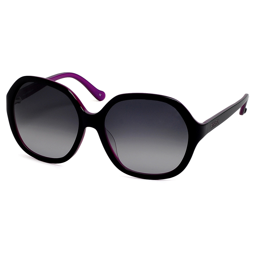 Anna Sui 日本安娜蘇 復古時尚造型太陽眼鏡(紫色)AS803-007