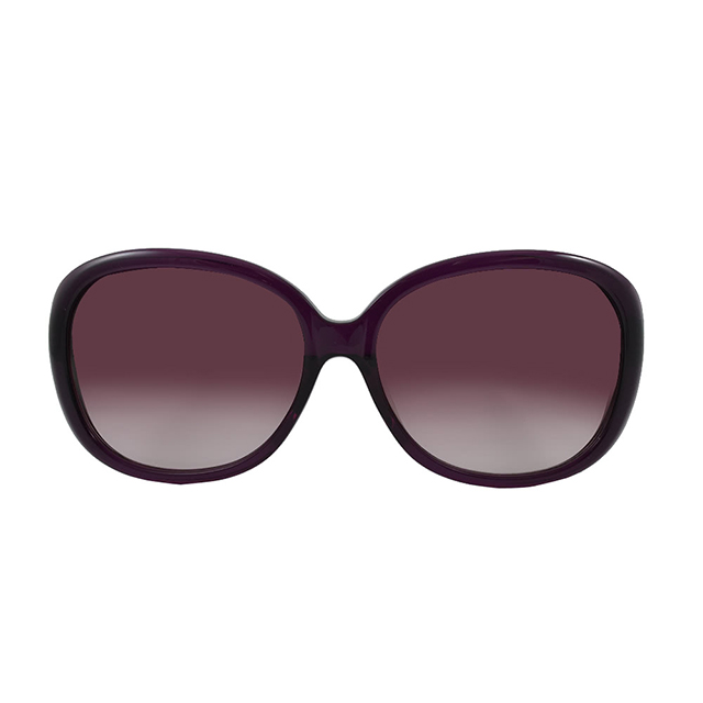 【ANNA SUI 安娜蘇】安娜線條花漾系列太陽眼鏡(AS939718-紫)