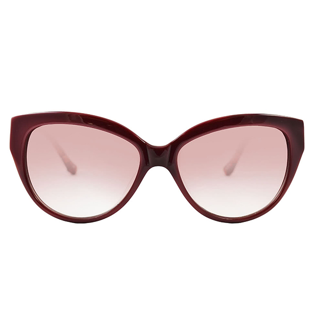 【ANNA SUI 安娜蘇】安娜流線貓眼系列太陽眼鏡(AS875270-紅)