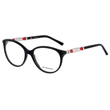 GIVENCHY 法國魅力紀梵希時尚都會系列光學眼鏡(黑)GIVGV8610700