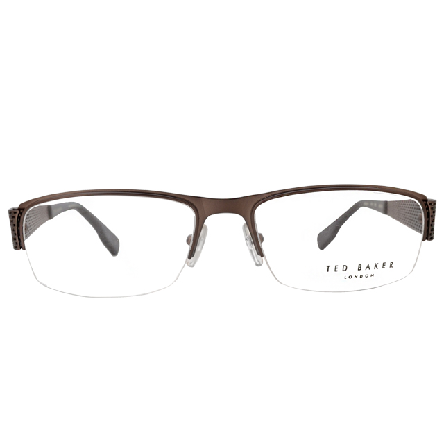 TED BAKER 英國時尚金屬造型光學眼鏡 (咖啡) TB4188-169