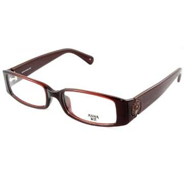Anna Sui 安娜蘇 經典花園茶色薔薇造型眼鏡(褐色) AS509152