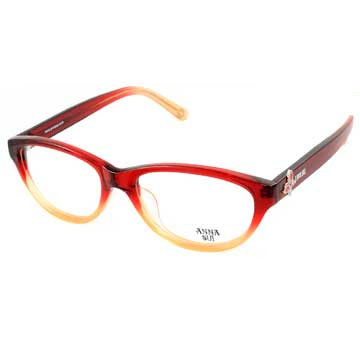 Anna Sui 安娜蘇 經典薔薇紅蝶花園漸層造型眼鏡(紅色) AS522266