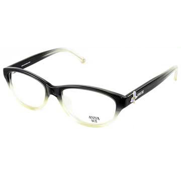 Anna Sui 安娜蘇 經典蝴蝶秘密花園漸層造型眼鏡(黑色) AS522965