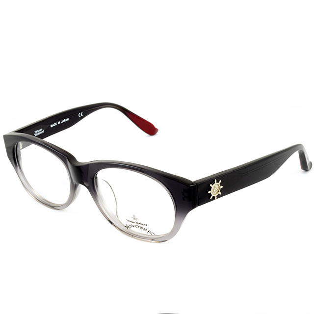 Vivienne Westwood 英國Anglomania霸氣率性★立體圖案光學眼鏡(漸層黑)AN229C3