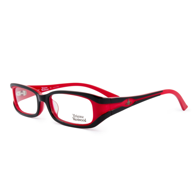 Vivienne Westwood 英國薇薇安魏斯伍德★英倫立體雕刻風格光學眼鏡 (黑紅) VW156-03