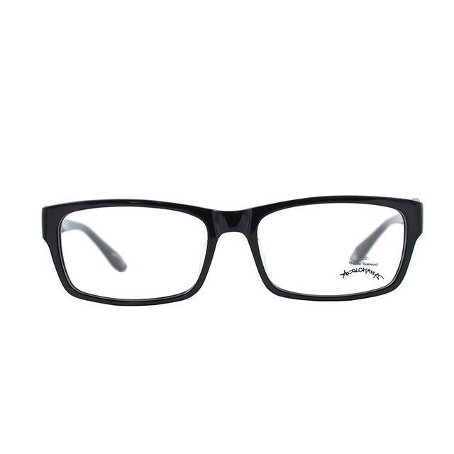 Vivienne Westwood 英國Anglomania華麗造型★品牌立體圖案光學眼鏡(黑)AN24701