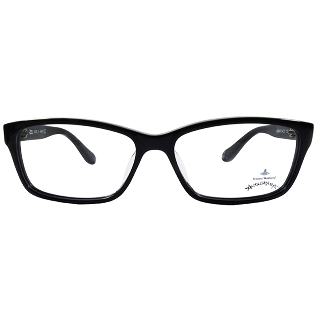 【Vivienne Westwood】英國Anglomania●品牌個性風光學眼鏡(個性黑)AN28401