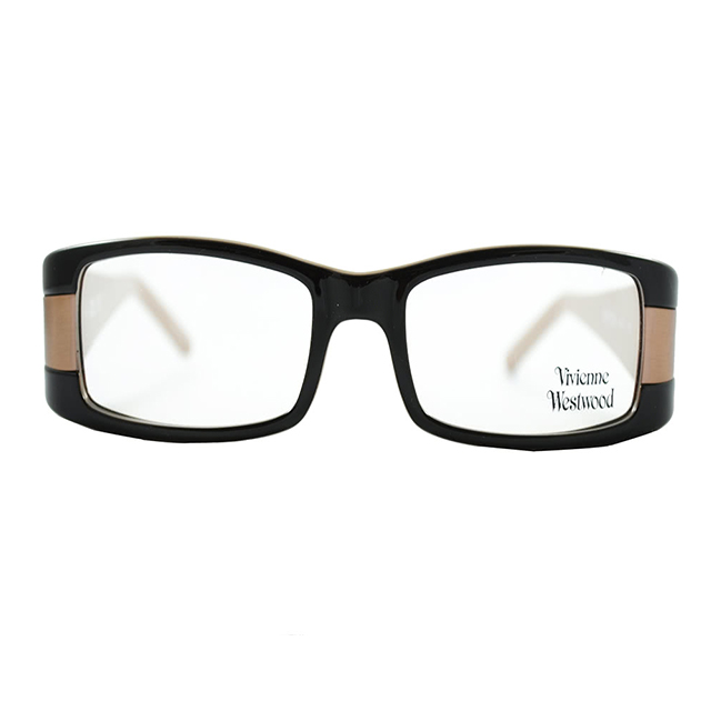 【Vivienne Westwood】光學鏡框時尚英倫風-(黑咖-VW17203)