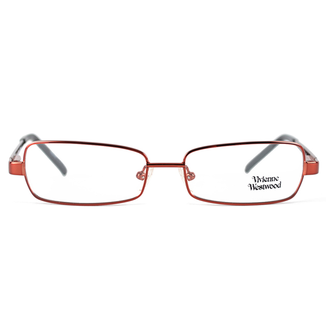 【Vivienne Westwood】英國薇薇安魏斯伍德時尚菱格紋光學眼鏡(紅) VW093-04
